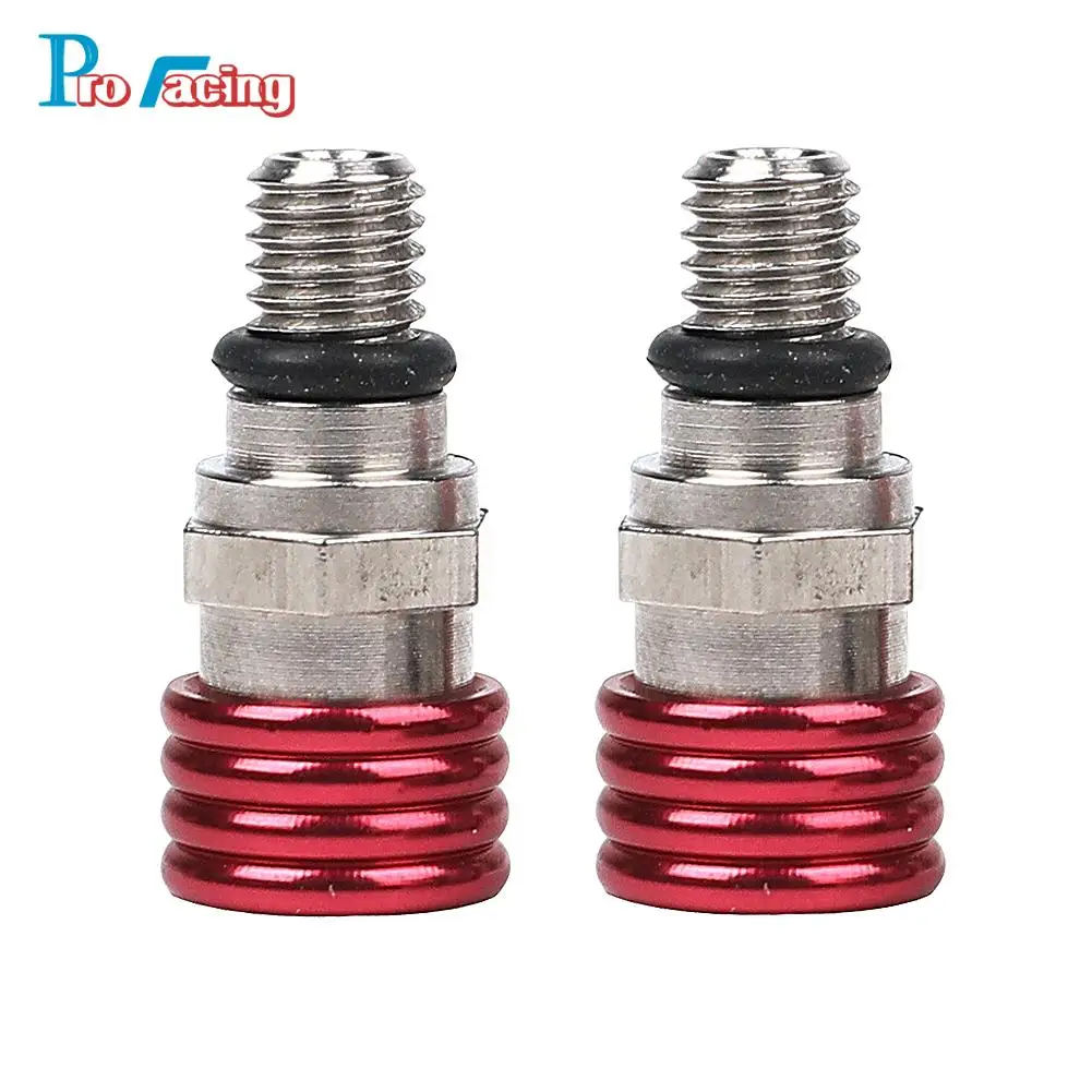 Универсальный рельсовый клапан для воздушной вилки M5 Honda Kawasaki Yamaha Suzuki Gas CR CRF YZ YZF WRF