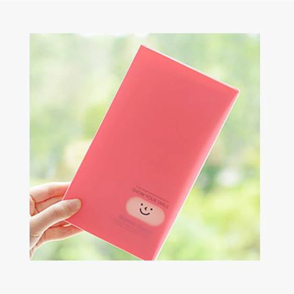 

Fashion 120Pockets Photo Album Candy Color ID Business Name Card Holder Bag Porte Carte Nederlands