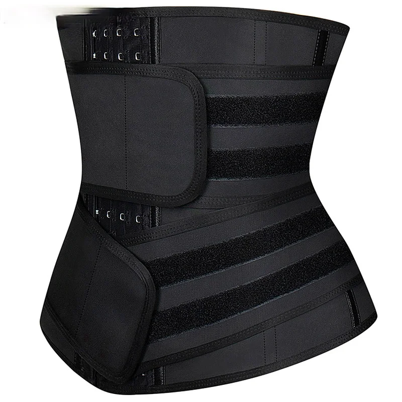 Latex Waist Cincher Body Shaper Adjustable Belts Women's Waist Trainer Weight Loss Corset Trimmer Belt Slimming Sports Girdle 2
