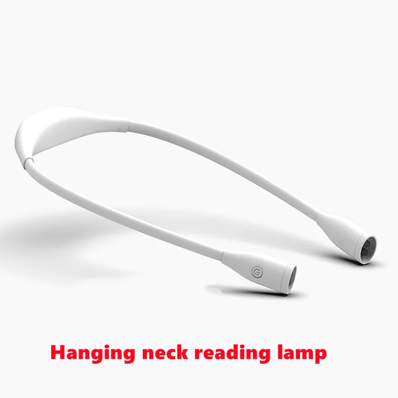 

LED hanging neck lamp Student eye protection reading lamp USB charging reading lamp Outdoor night running portable neck lamp