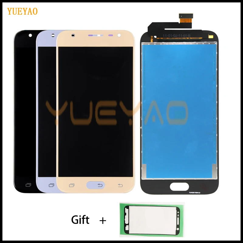 Replacement LCDs For Samsung Galaxy J3 2017 J330 J330F Phone LCD Display Touch Screen Digitizer Assembly With Brightness Control | Мобильные