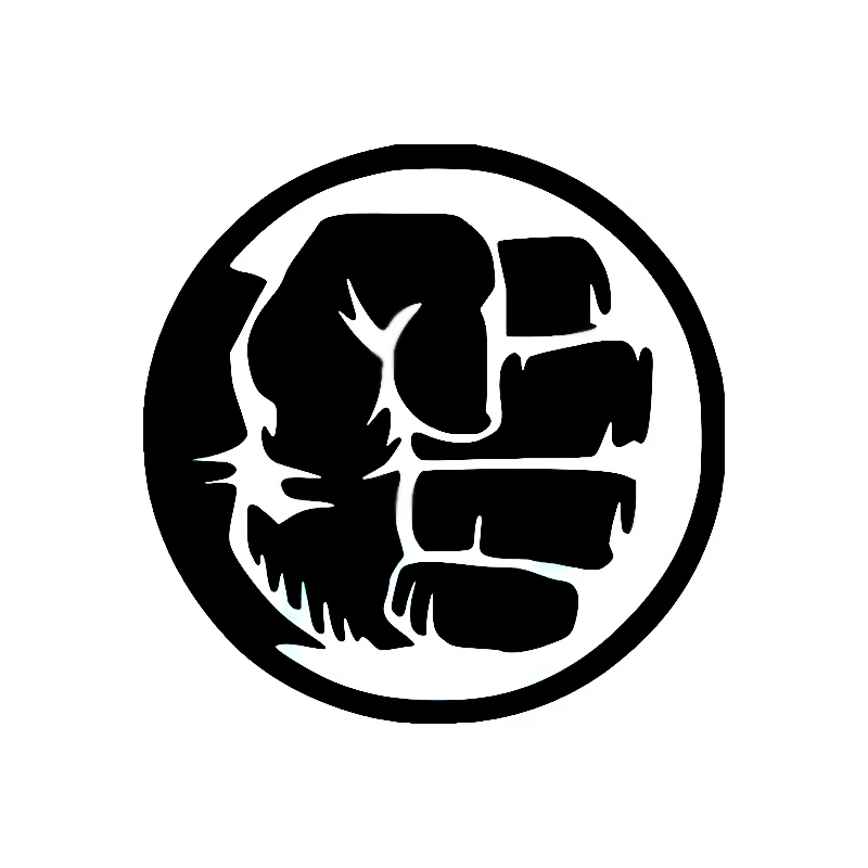 

Unique Design Fist Pattern Exquisite Car Sticker PVC Fashion Body Windshield Accessories Auto Decal Motorcycle Laptop Decoration
