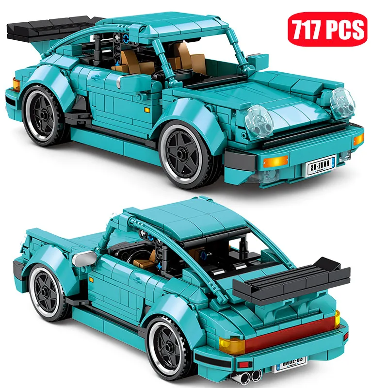 

Technical Expert Racing Sports Car Building Blocks Model Ideas MOC Famous Supercar Racing Cars Bricks Toys For Boys Adult Gifts