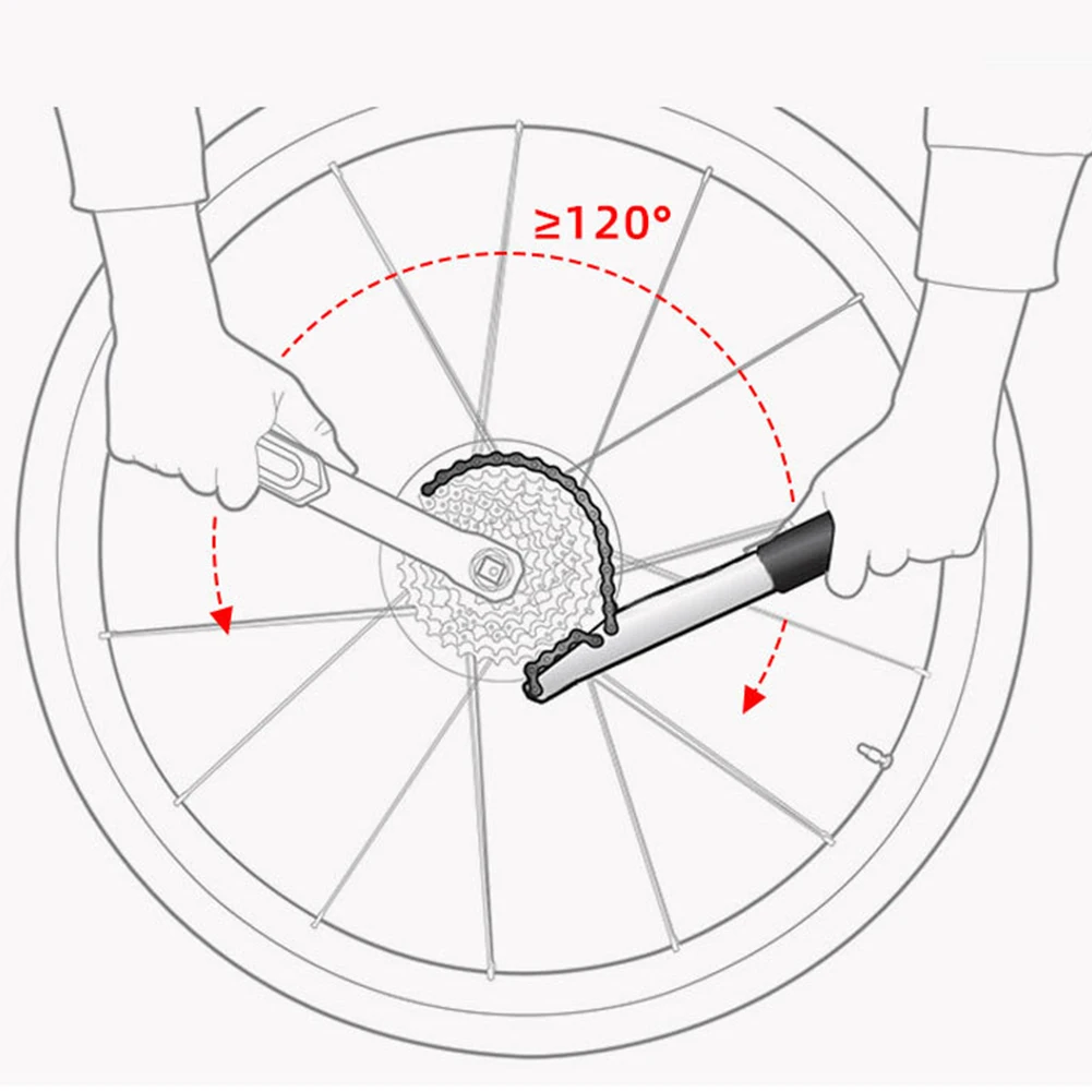 

Bike Freewheel Wrench Bicycle Chain Repaire Tools for MTB Road Bicycle Hand Repair Tools Cycling Accessories