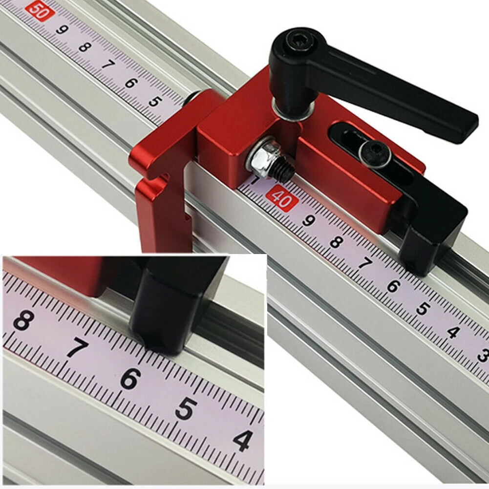 Miter Track Stop T Slot Tracks для 75 типов деревообработки DIY Настольная пила практичный