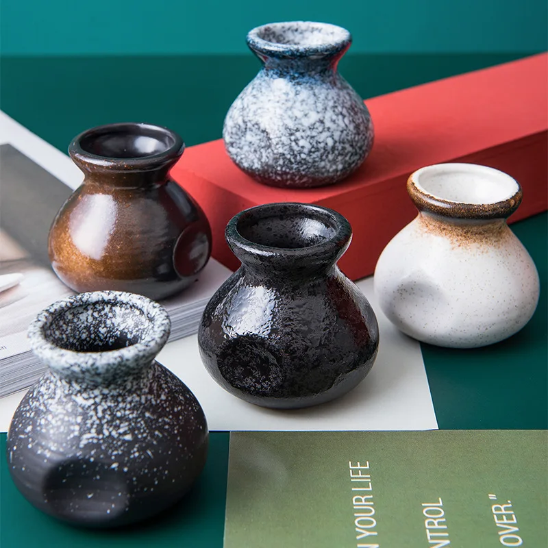 Японская коробка для зубочисток красивая семейная гостиной керамическая