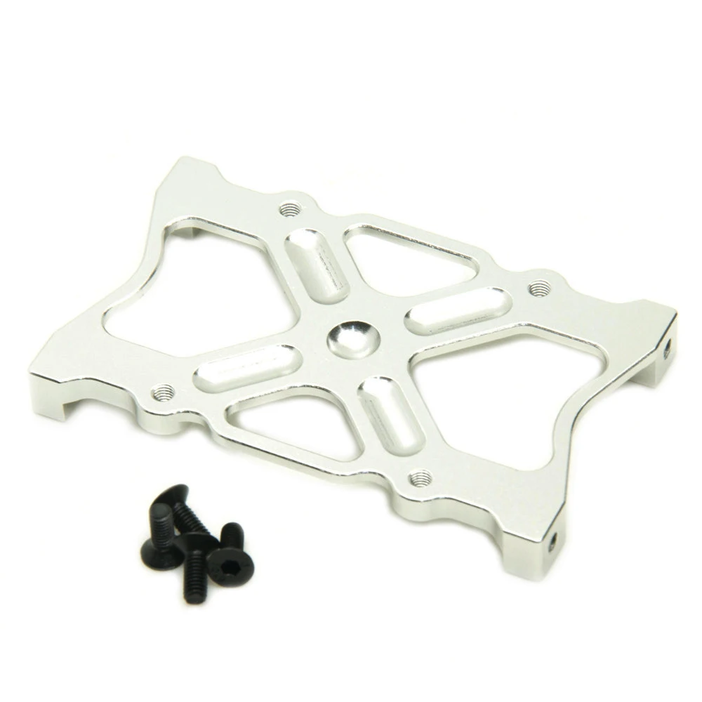 AXSPEED черный серебристый алюминиевый сплав бампер Монтажная пластина аксессуары