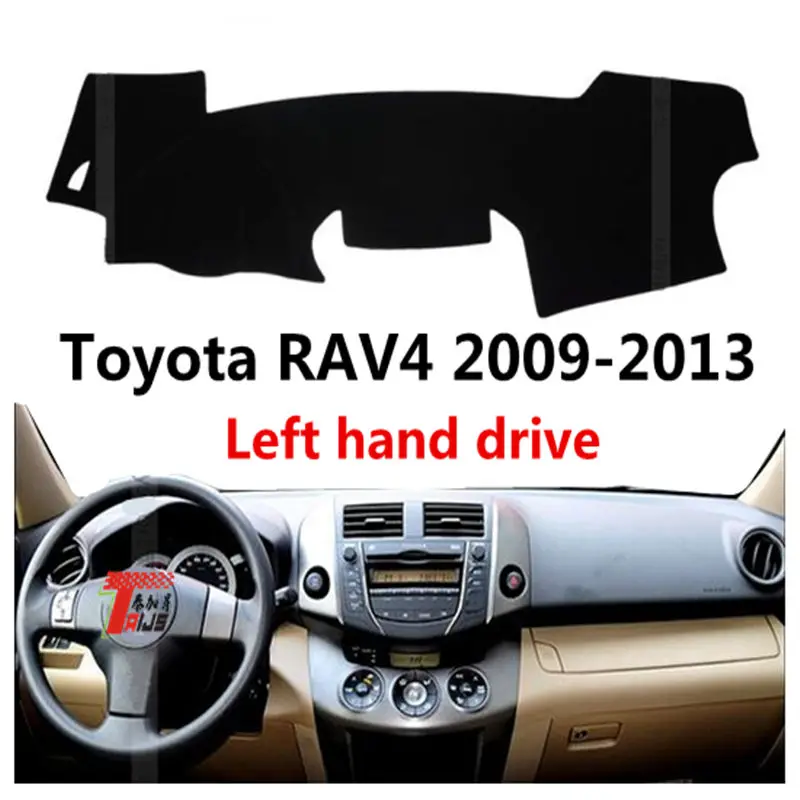 

Taijs 3 Colours Left Hand Drive Synthetic fiber Car Dashboard Mat Anti UV PRODUCT for T-oyota RAV4 2009 2010 2011 2012 2013