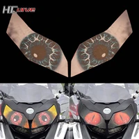 for benelli trk 502 trk502 motorcycle 3d front fairing headlight guard sticker head light protection
