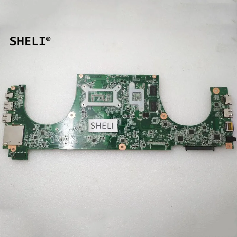 SHELI для Dell V5470 5470 материнская плата ноутбука I5-4210U DAJW8CMB8E1 CN-019TFD 019TFD 19TFD GT740M 2G тест ОК |