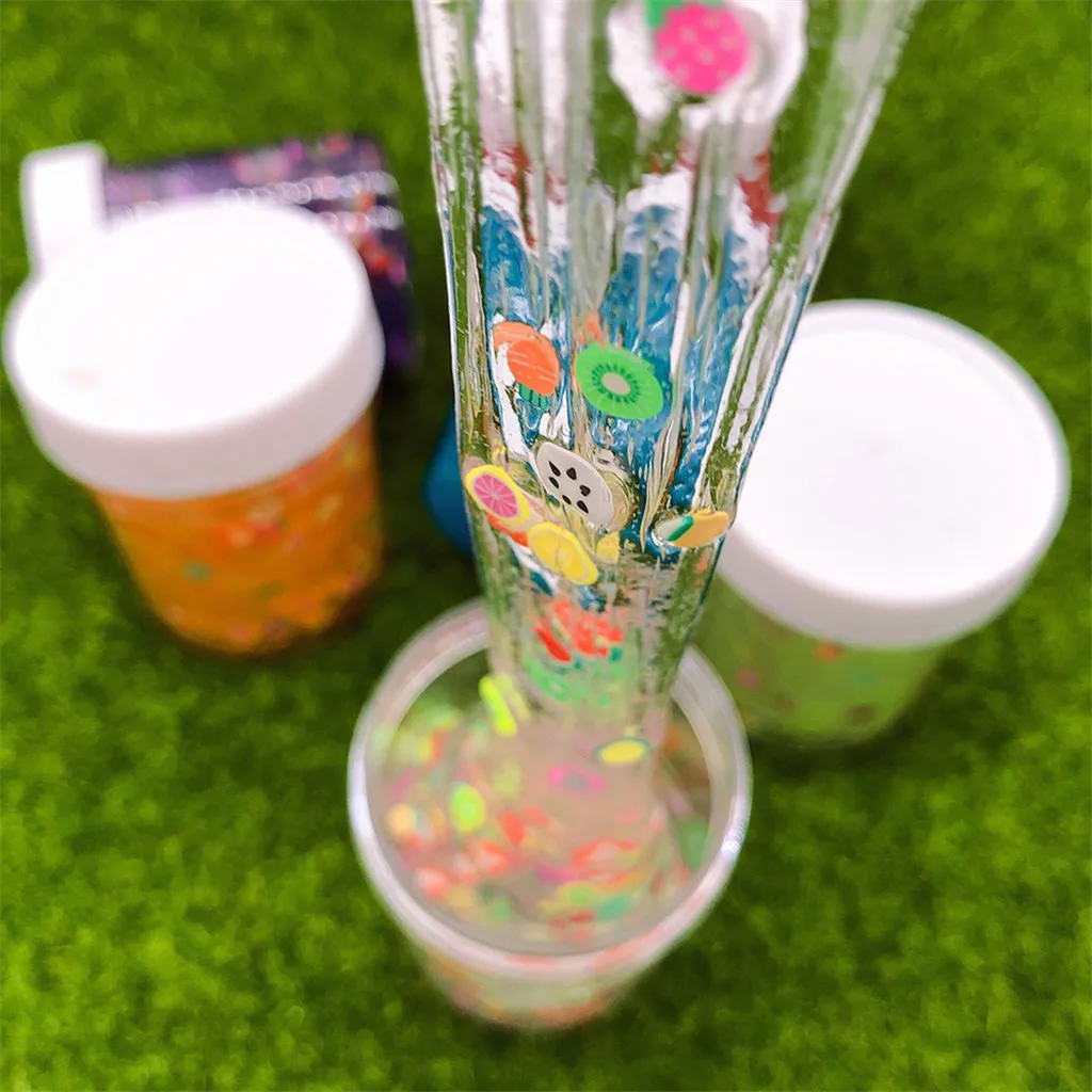 Смешанный цветной слайм Diy Желейная грязь прозрачная детская развивающая