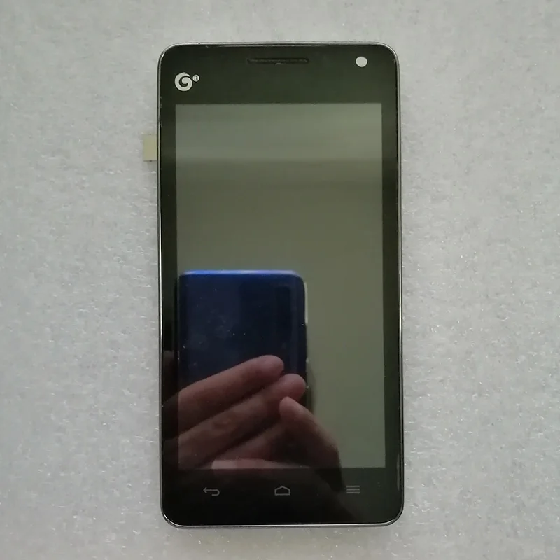 ЖК дисплей 4 5 дюйма с рамкой для Huawei Ascend G600 U8950 сенсорным экраном и дигитайзером в