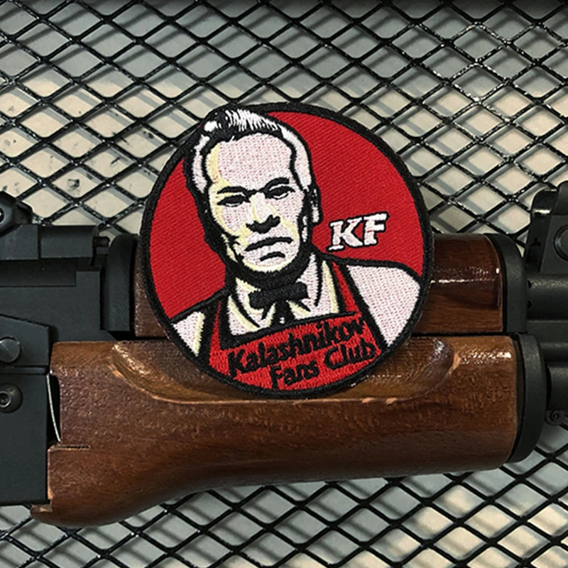 PMC Staline KGB Kalashnikov фанаты клуба вышивка Военная нашивка Тактический уличный значок