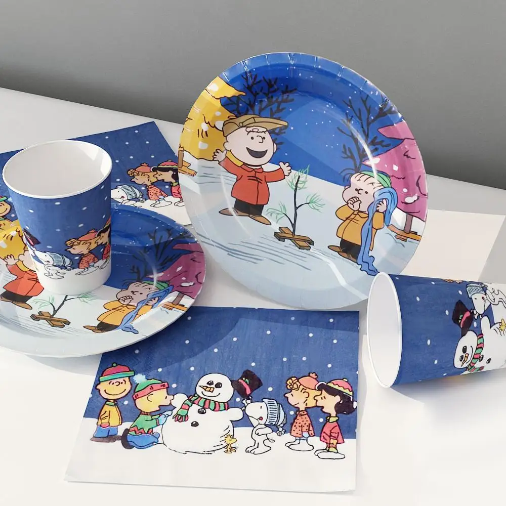 2020 зимние вечерние украшения в виде снеговика щенка и друзей на день рождения