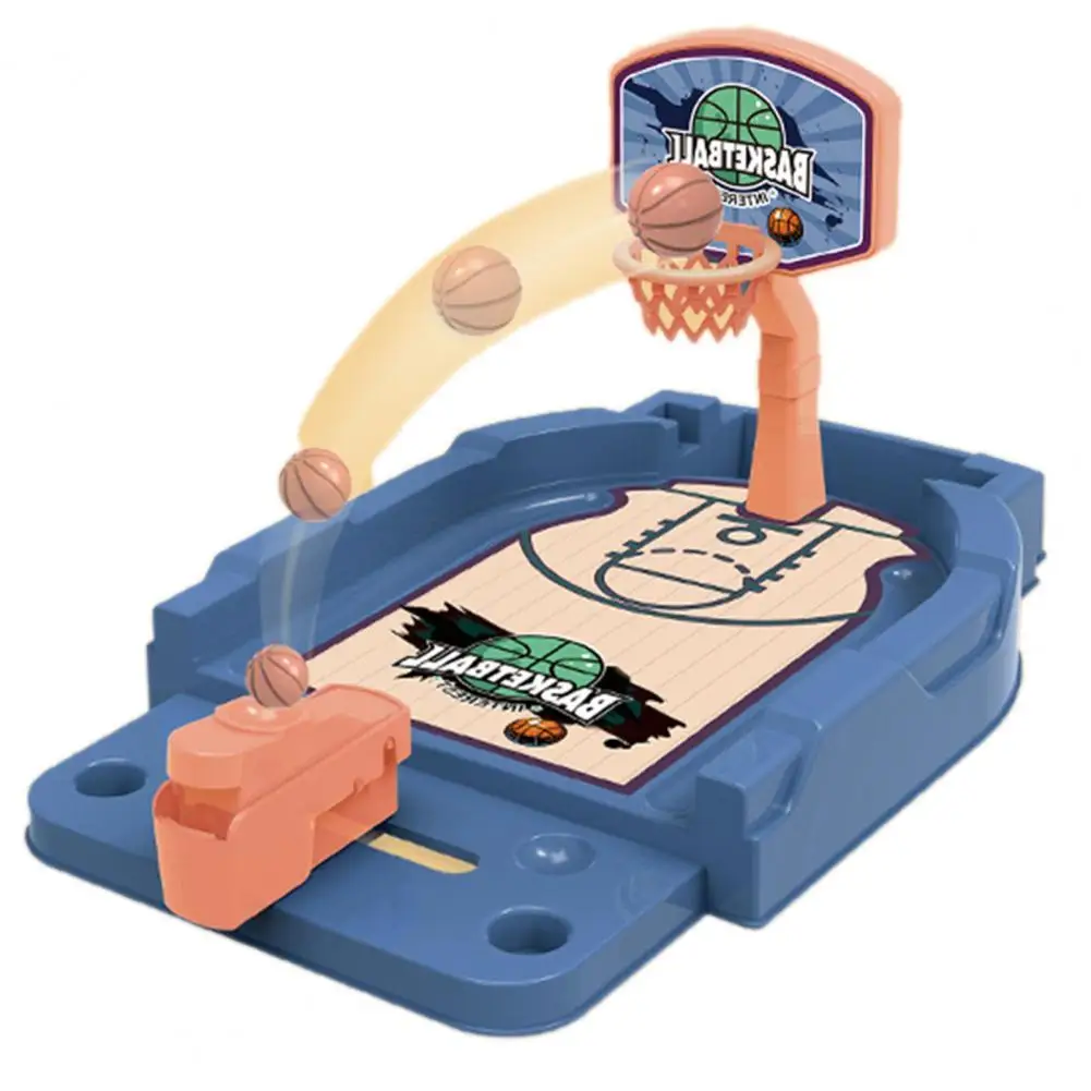 Игрушка, новинка, Интерактивная пластиковая настольная баскетбольная игра для дома