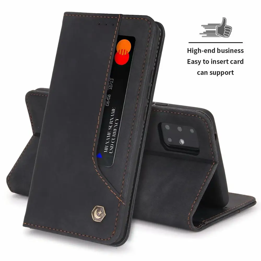 Flip Leather Case for Samsung Galaxy A70 A50 A30 A20 M51 M31S A21S A31 A41 A51 A71 4G A42 A52 A72 A12 A32 A22 A02S Wallet Cover