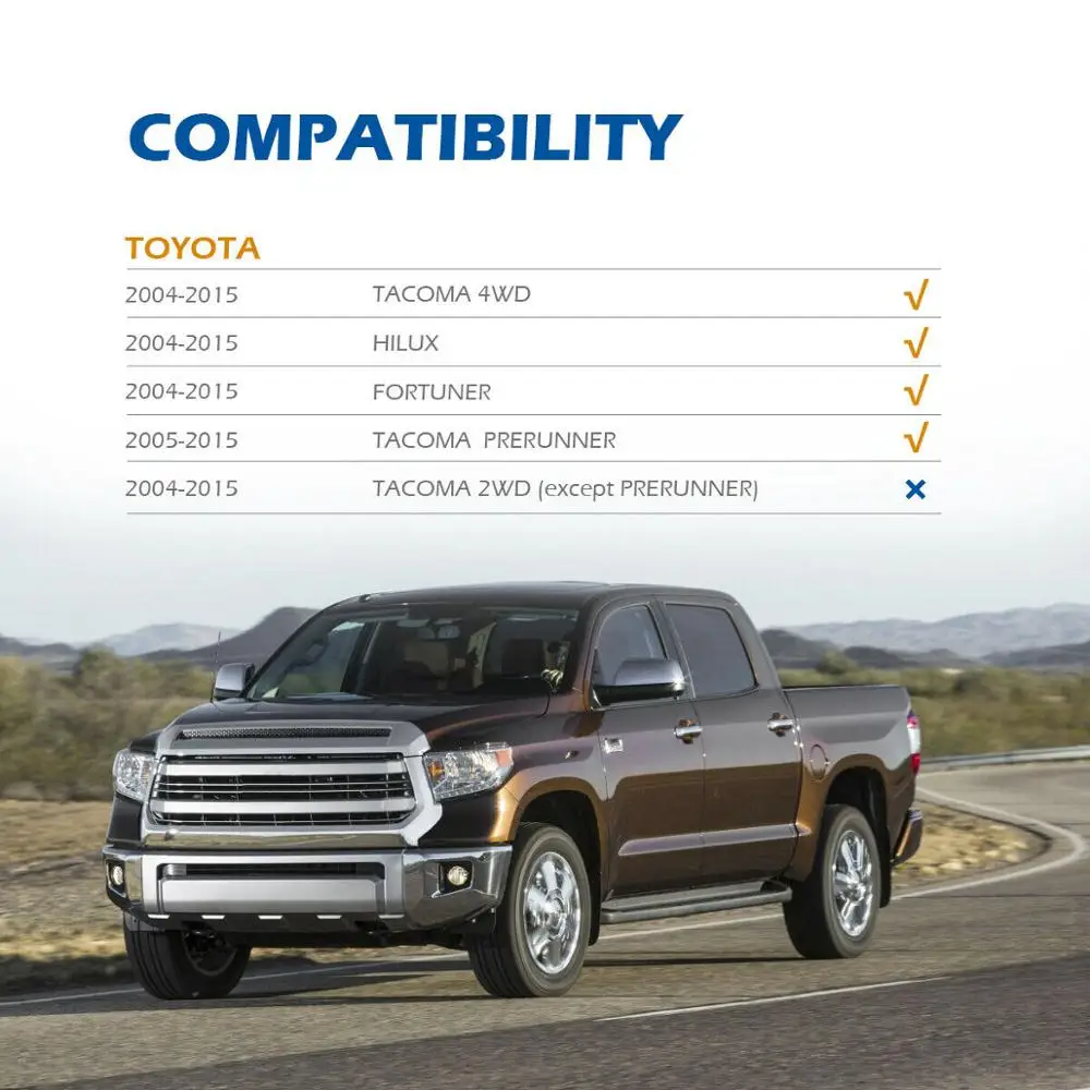 Верхний рычаг управления подвеской KSP подходит для Toyota Lift 2 to 4 &quotдля toyota tacoma 2004-2015