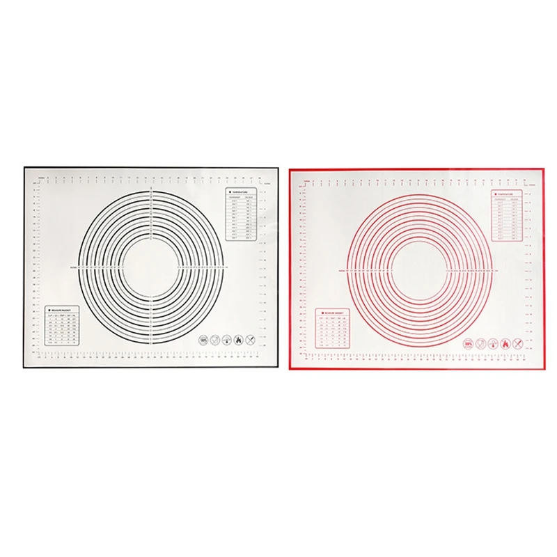 

Reusable Silicone Baking Mat Eco-Friendly Mat for Rolling Dough Pad Large Non-Stick Oven Patisserie Baking Accessories
