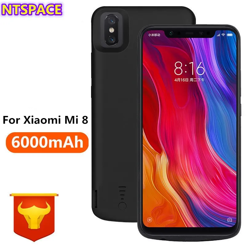 

Чехол-аккумулятор для Xiaomi Mi 8, 6000 мАч