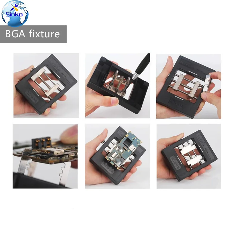 Kaisi KS 1200 прецизионный крепеж BGA PCB паяльная станция держатель отвертка комплект