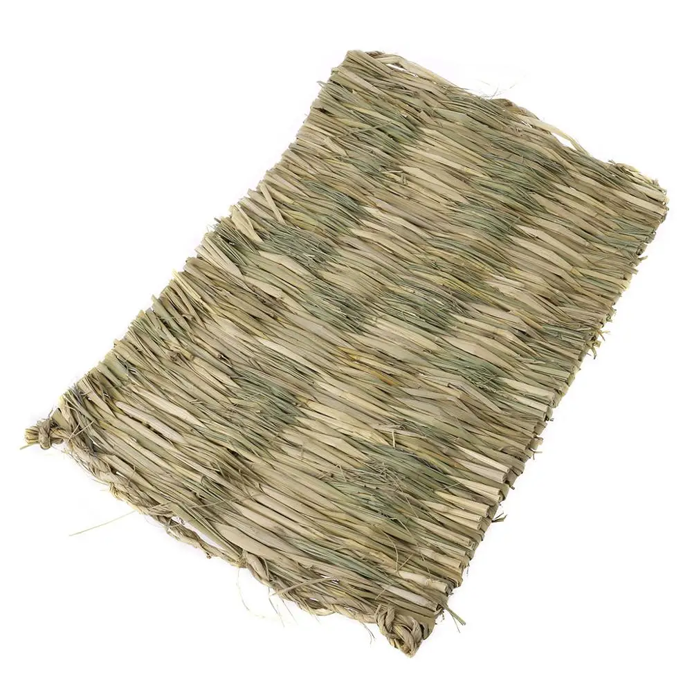 Коврик для жевания кроличьей травы кровать Клетка небольшого животного хомяка