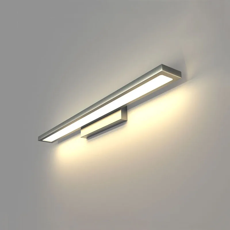 Современный однотонный алюминиевый блок светодиодный зеркальный светильник 40