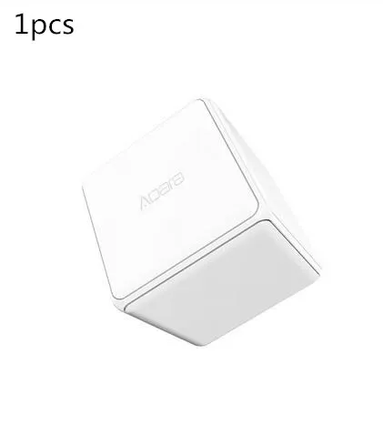 1pcs Aqara Magic Cube управление Лер умный пульт дистанционного управления Zigbee версия управления l шесть действий умный дом устройство работает с приложением mijia Home - Цвет: 1pcs