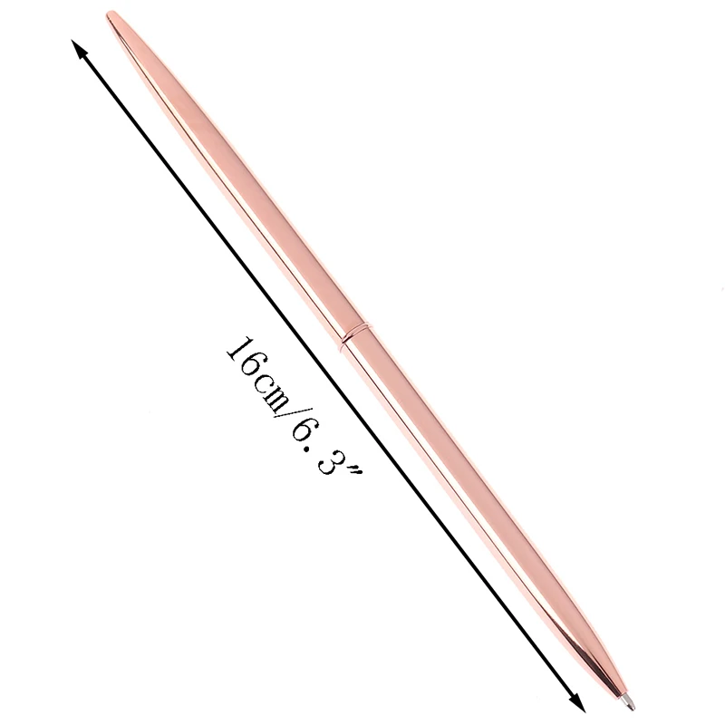 

1PCS Metal Ballpoint Pen Vintage Gold Silver Ball Point Pen For for Business Writing Gifts Office School Supplies