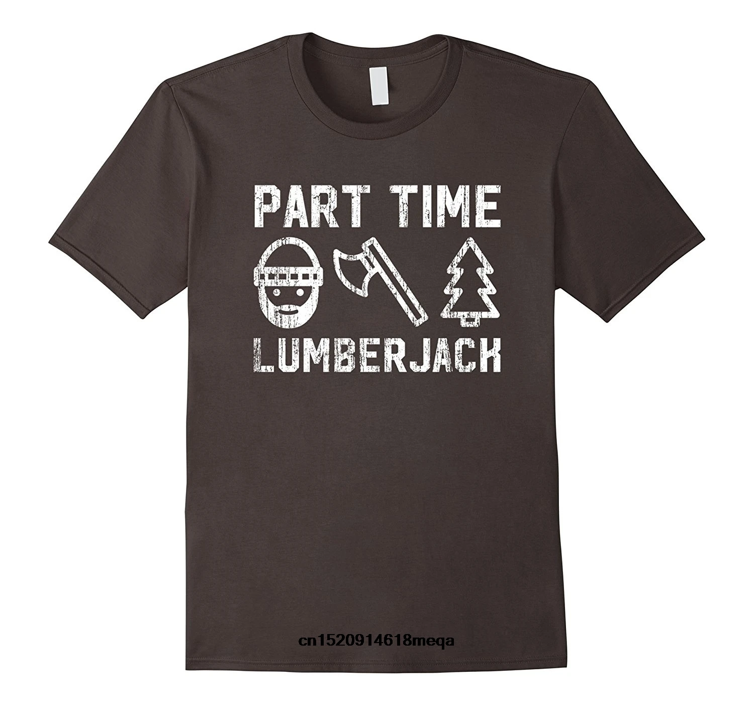 Забавные футболки часть времени лесоруб футболка Manly Забавный регистратор