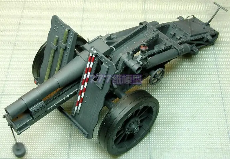 

1:25 1:18 SIG_33 Military Cannon Model Handmade DIY Creative Gift 3D Paper Model Children Adult Educational Toys