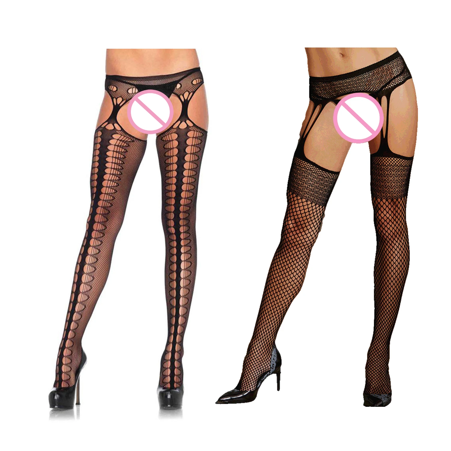 Женские колготки с открытой промежностью сетчатые женские Прямая поставка