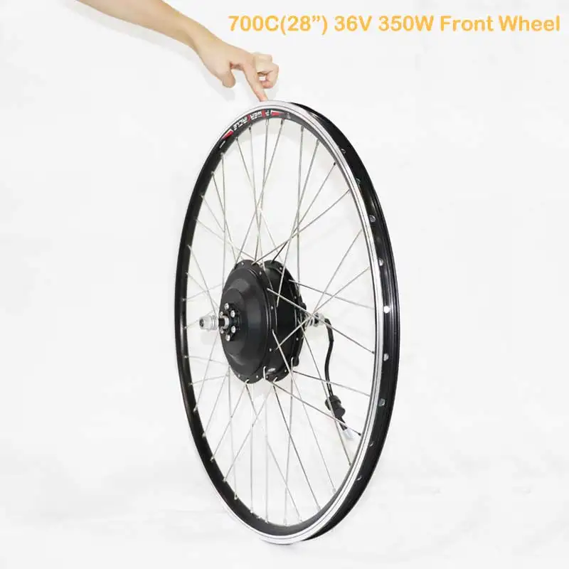 700C36v350wwheel 36 В 48 В моторное колесо 36 В 350 Вт/500 Вт 48 В 350 Вт/500 Вт высокоскоростное Бесщеточное зубчатое колесо мотор для электровелосипеда передний привод - Цвет: 700C36v350wwheel