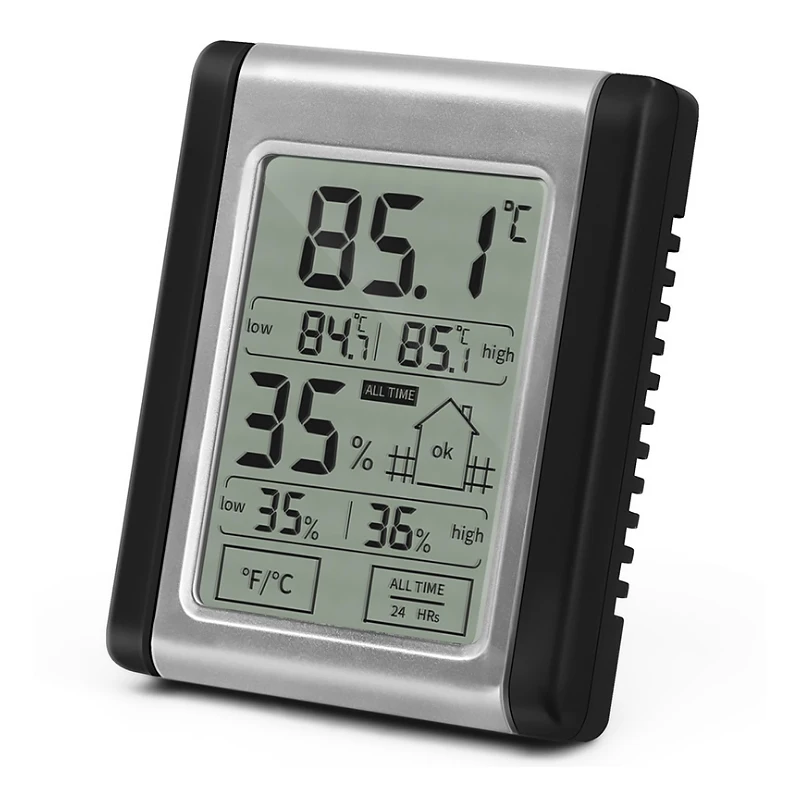 

High Accuracy Digital Hygrometer Thermometer Indoor Electronic Temperature Monitoring Instrument Hygrometer Weather Station