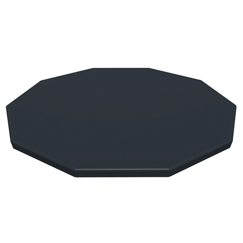 

10Ft 305cm Swimming Pool Cover Round PVC Bracket Pool Cover Inflatable Swimming Pool Dust UV Resistant Cover