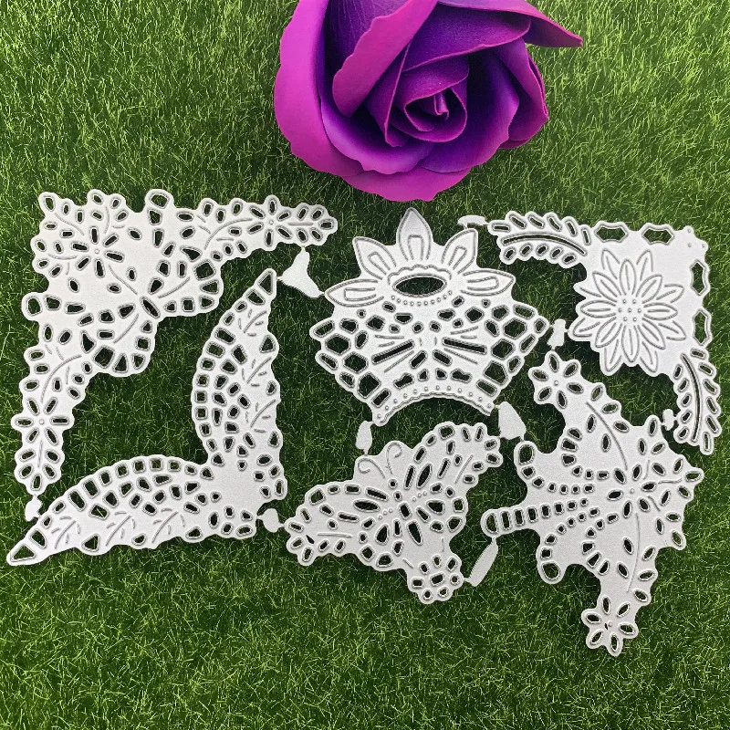 

Вырубные штампы для фотоальбома Трафаретный Скрапбукинг, 6 шт.