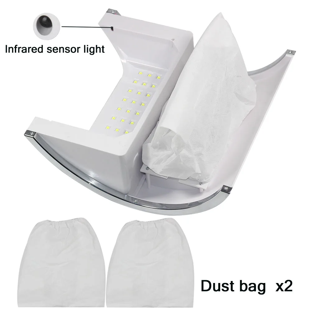 2 в 1 сборщик Сора с & 80 Вт лампа для маникюра со два мощных вентилятора 36