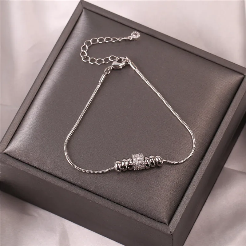 

Korea Fashion Simple Geometric Cubic Zirconia Bracelet for Woman 2020 New Original Design Cuff Bracelet Jewelry Wholesale Gifts