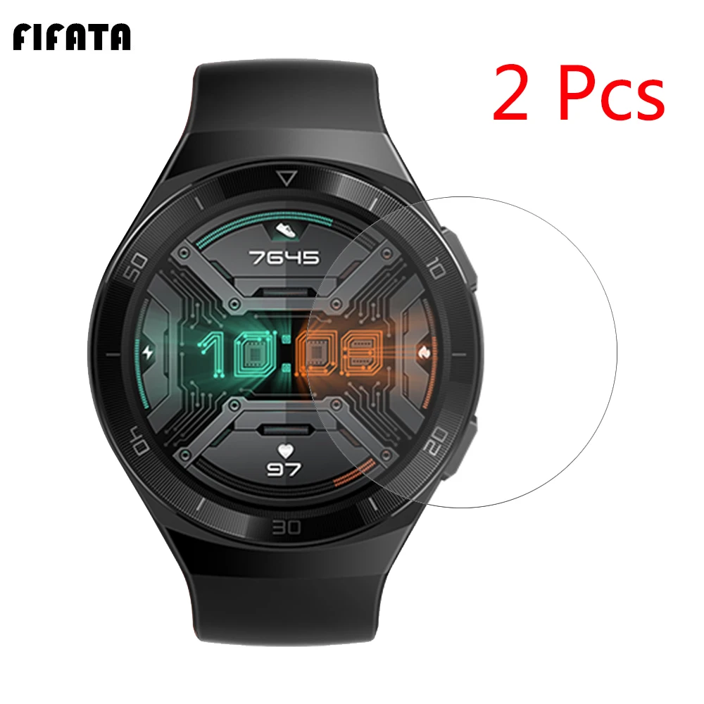 

2 шт., защитная 3D пленка из закаленного стекла для часов Huawei Watch GT 2e