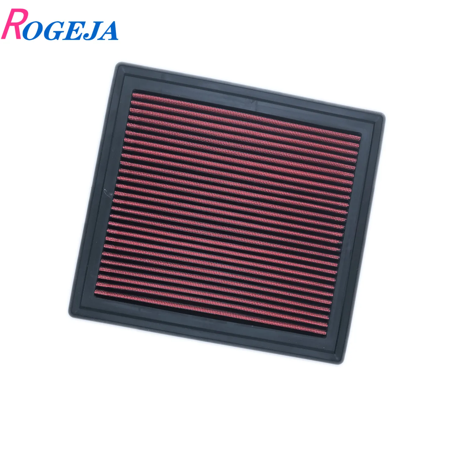 

ROGEJA High Flow Air Filter Performance Fits For 2011-2020 jeep Grand Cherokee Dodge Durango Charger Washable 1PCS Reusable