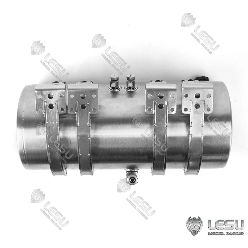 LESU Metal Hydraulic Oil Tank 130MM for 1/14 RC TAMIYA Tractor Truck Dumper Model |
