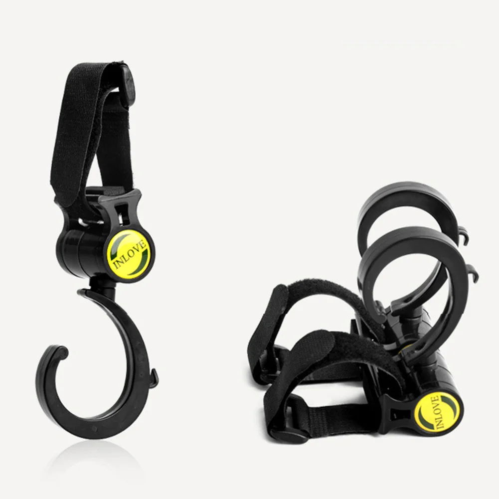 2 шт. аксессуары для коляски черный крючок хозяйственной сумки Багги крючки