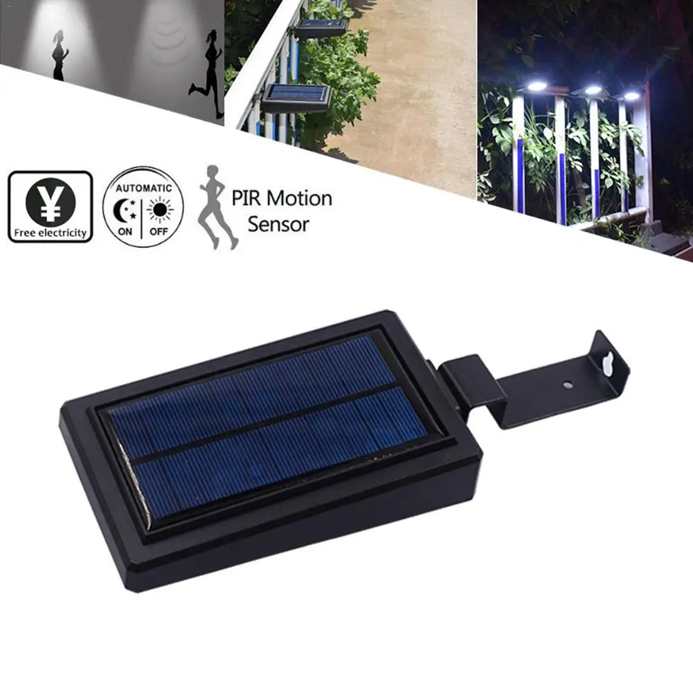 

25 LED Solar Street Light Human Infrared Sensing Wall Light Outdoor Waterproof Garden Courtyard Fence Porch Lamp