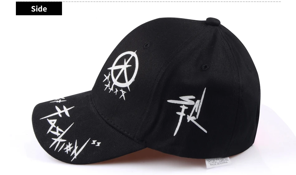 YOYOCORN бейсболка Мужская шляпа весна кости Masculino шапки летние Snapback Шанс рэпер человек черный люксовый бренд