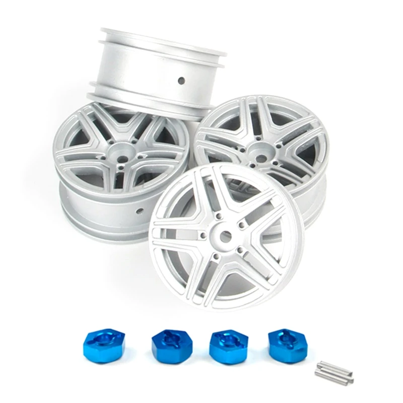 

for MN86K MN86KS MN86 MN86S MN-86K MN G500 1/12 RC Car Parts Metal Wheel Rim Hub with Combiner Accessories