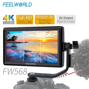 FEELWORLD FW568 4K Monitor 5.5 inch Camera Field DSLR Monitor Full HD 4K 1920x1080 Video for Sony Nikon Canon HDMI-compatible