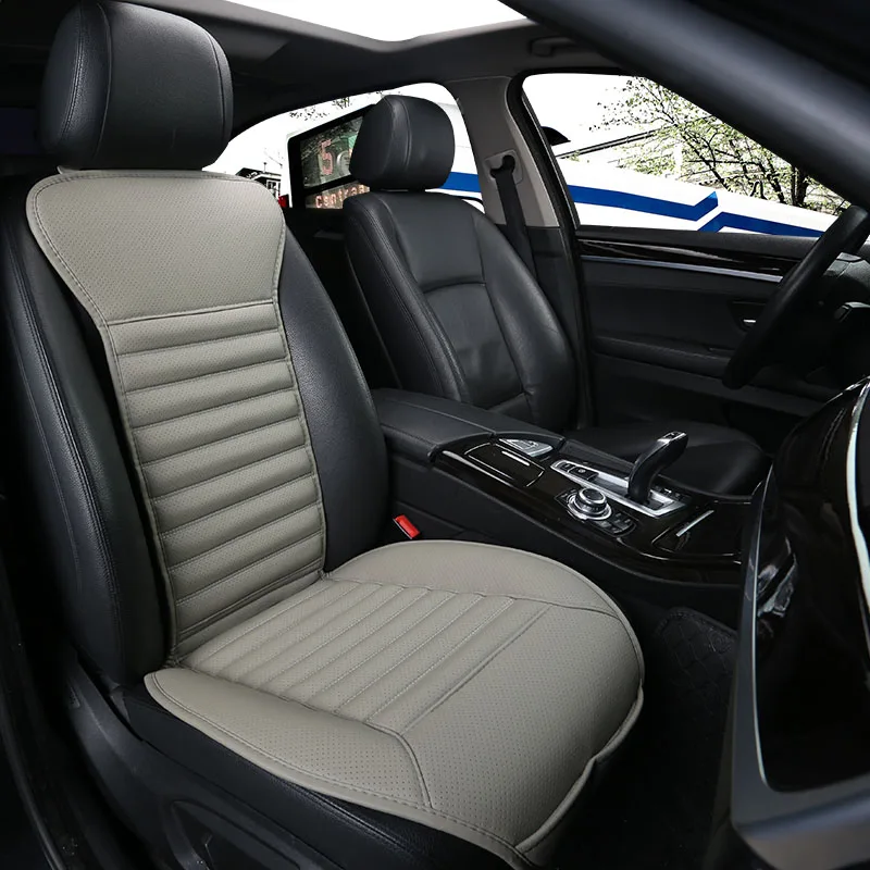 

1 pc pu leather car seats pad, non-slide car seat cover for auto mazda 6 vw passat geely emgrand ec7 suzuki car accessories