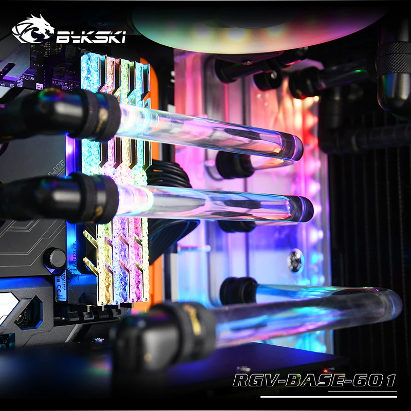 Bykski RGV-BASE-601 водные платы для Zerozone Silent Base 601 чехол для Intel cpu водоблок и один GPU корпус