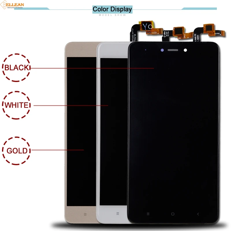 Акция Catteny 5,5 дюймов Note 4X дисплей для Xiaomi RedMi Note 4X ЖК-дисплей с кодирующий преобразователь сенсорного экрана в сборе с рамкой