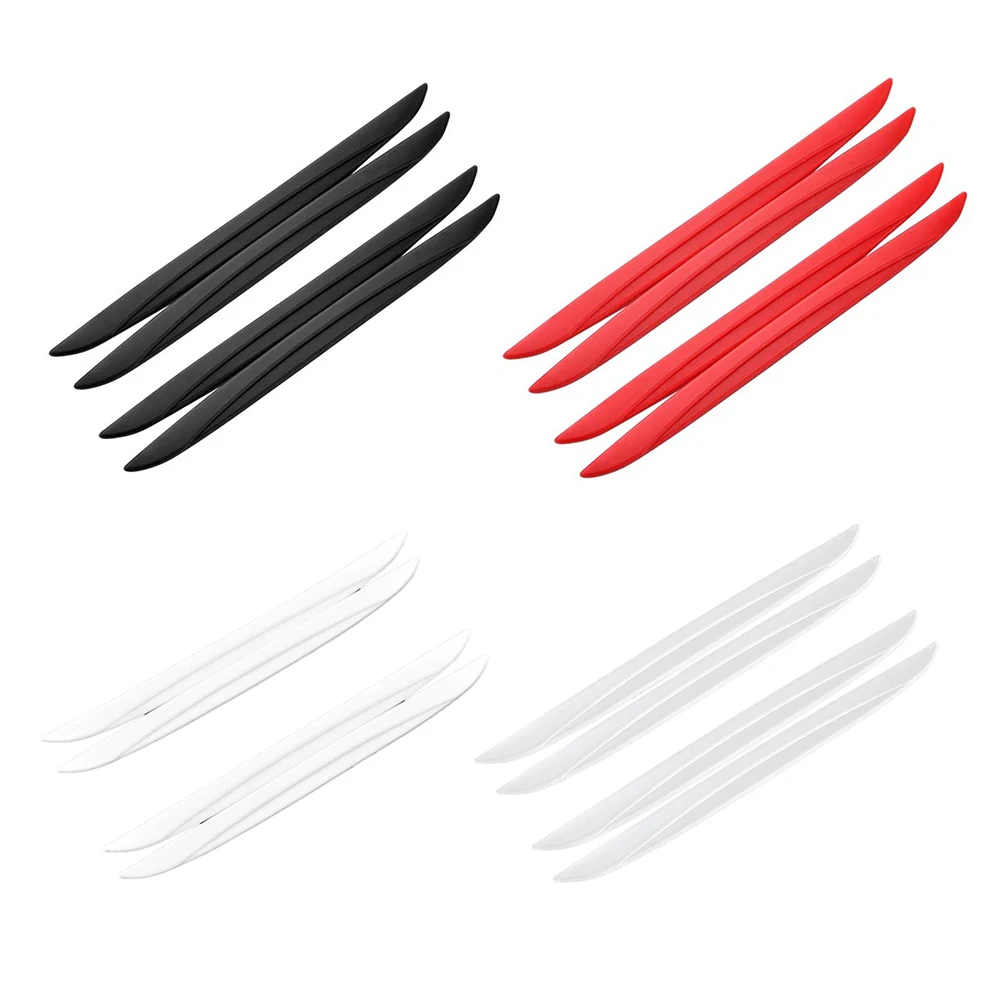 Полоски для защиты от столкновений на автомобиле 4 шт. защитная накладка бампер