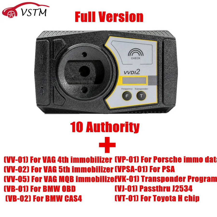 Xhorse VVDI2 Commander ключ программист для Au-di/B-MW/Por-sc-он полная версия V6.1.0 VVDI 2